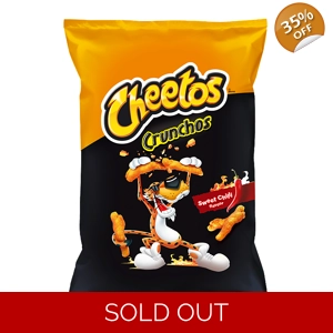 Cheetos Crunchos Sweet Chilli 95g Bag